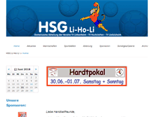 Tablet Screenshot of hsgliholi.de